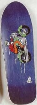 Foundation Motorbike deck in the Intensity Skates 1990 Fall Christmas