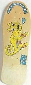 New Deal Ed Templeton deck in the Intensity Skates 1990 Fall Christmas