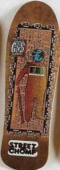 G&S St. Chomp deck in the Intensity Skates 1990 Fall Christmas