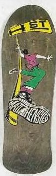 H-Street Hensley Pole Swinger deck in the Intensity Skates 1991 Spring