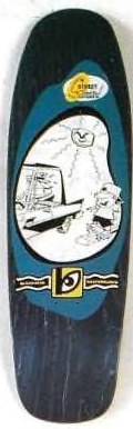 Blockhead Street Standard deck in the Intensity Skates 1991 Spring
