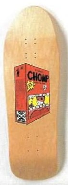 G&S Street Chomp III deck in the Intensity Skates 1991 Spring
