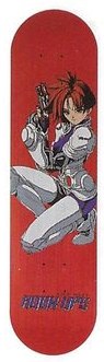 Hook-Ups Iria deck in the Intensity Skates 1995 Spring Summer
