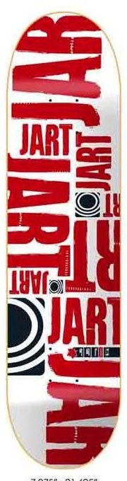 Jart Logo Series III V.2 (Red) deck in the Jart 2006 Winter