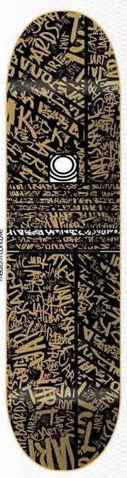 Jart Tipomania Series (Gold) deck in the Jart 2006 Winter