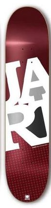 Jart Diagonal (Burgundy) deck in the Jart 2011
