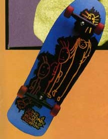 Powell Peralta Mountain (Mini) deck in the R.a.D December 1989 (adverts)