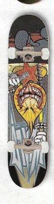 World Industries Heavy Metal deck in the Monster Skate 2002 Holiday