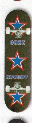 Zero American Zero (Dark Green) deck in the Monster Skate 2002 Holiday