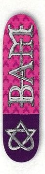Element Bam Margera HIM II (Pink) deck in the Monster Skate 2002 Holiday