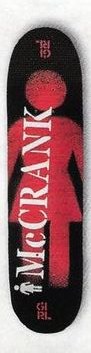 Girl McCrank Stencil OG deck in the Monster Skate 2002 Holiday