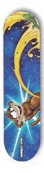 Monkey Stix Forces of Nature (Water) deck in the Monster Skate 2002 Holiday