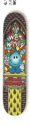 World Industries Wet Willy (Mini) deck in the Monster Skate 2002 Spring