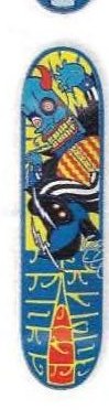 Flip Rowley Spring Heels Jack deck in the Monster Skate 2002 Spring