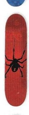 Firm Rodrigo TX Spider Bite deck in the Monster Skate 2002 Spring