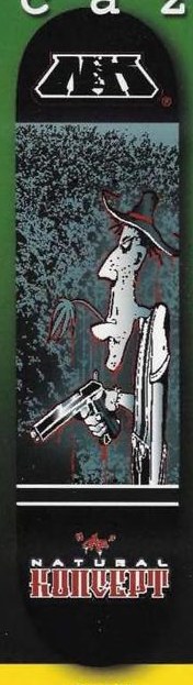 Natural Koncept Farmer Caz deck in the Natural Koncept 2002