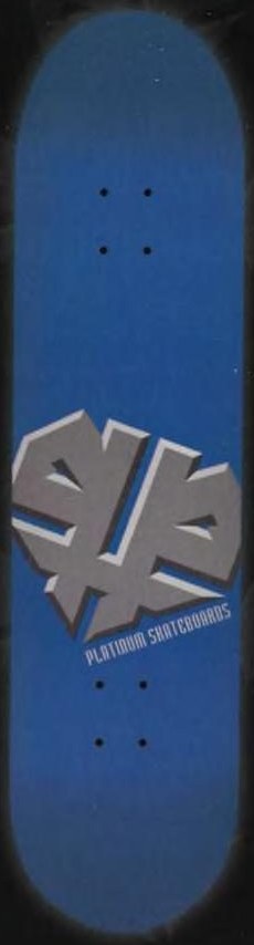 Platinum Bevel Icon deck in the Platinum Product Update 1998 Spring