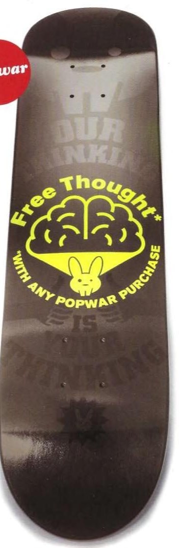 Popwar Free Thought deck in the Popwar 2003 Summer
