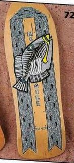 Powell Peralta Mike McGill Fish deck in the Sartorius Catalog 1991