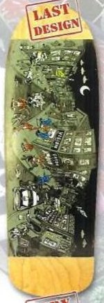 Vision Street Wear Street Scene deck in the Select Distribution 2002 Spring