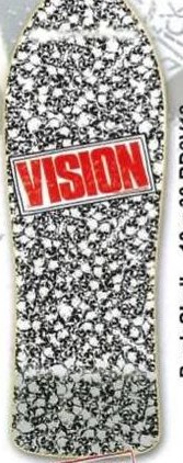 Vision Street Wear Punk Skull deck in the Select Distribution 2002 Spring