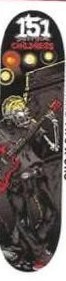 One Fifty One Deathband Childress deck in the Select Distribution 2002 Spring
