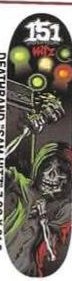 One Fifty One Deathband Sam Hitz deck in the Select Distribution 2002 Spring