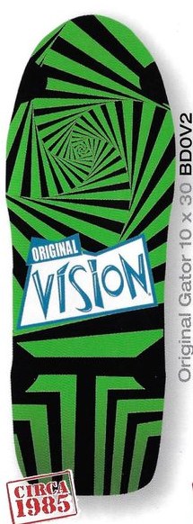 Vision Street Wear Original Gator deck in the Select Distribution 2002