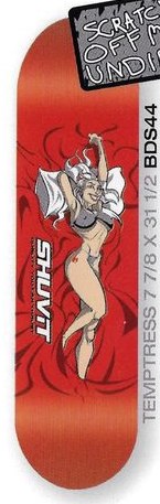 Shuvit Temptress deck in the Select Distribution 2002