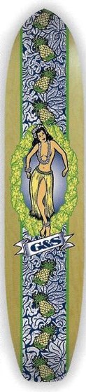 G&S Hula Girl deck in the Select Distribution 2002