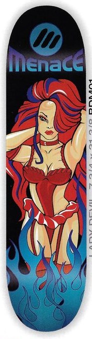 Menace Lady Devil deck in the Select Distribution 2002