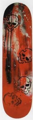 Sk8 On The Wall Fallen Souls I deck in the Sk8 On The Wall