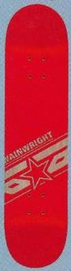 Brigade Wainwright Star Logo (Red) deck in the Skate One 2000 Fall Catalog