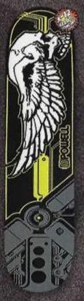 Powell Peralta Winged Skull deck in the Skate One 2001 Summer Catalog