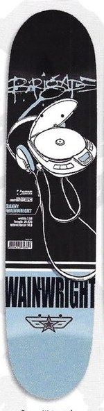 Brigade Wainwright Tunes deck in the Skate One 2002 Spring