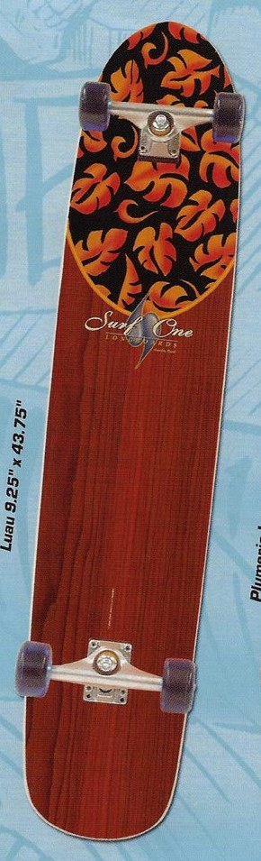 Surf One Luau deck in the Skate One 2002 Spring