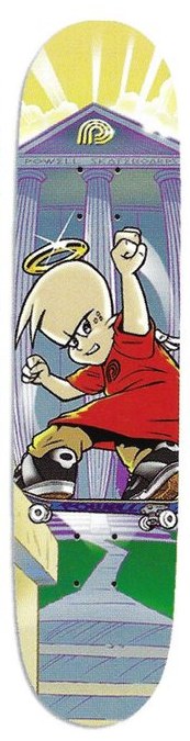Powell Angel Boy Nose Slide Angel deck in the Skate One 2002 Spring