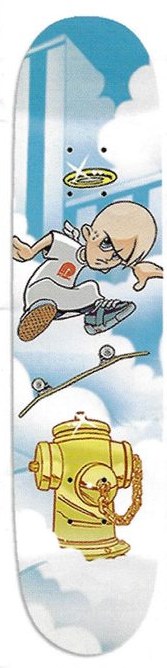 Powell Angel Boy Kickflip Angel deck in the Skate One 2002 Spring
