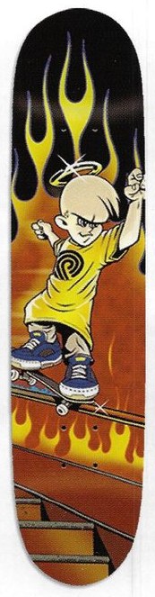 Powell Angel Boy K-grind Angel deck in the Skate One 2002 Spring