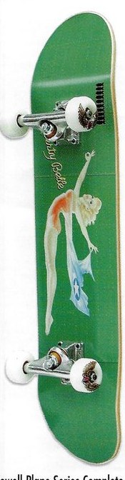 Powell Peralta Plane Series (Pin-up) Complete deck in the Skate One 2002 Spring