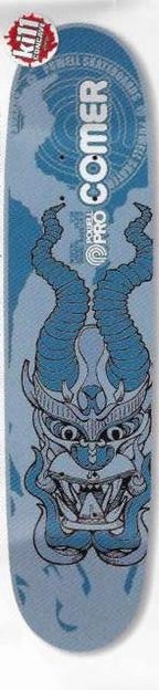 Powell Pro Comer Tribal Mask deck in the Skate One 2002 Summer Catalog
