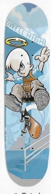 Angel Boy Hardflip Angel deck in the Skate One 2002 Summer Catalog