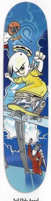 Angel Boy Tail Slide Angel deck in the Skate One 2002 Summer Catalog