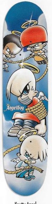 Angel Boy Knotty Angel deck in the Skate One 2002 Summer Catalog