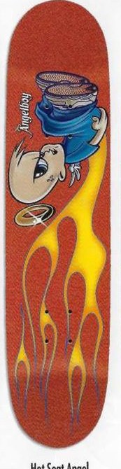 Angel Boy Hot Seat Angel deck in the Skate One 2002 Summer Catalog