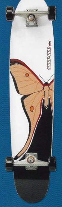 Surf One Girl Butterfly deck in the Skate One 2003 Spring Catalog