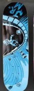 Skater Made Jr. Mint Ripper (Blue) deck in the Skater Made 2010 Catalog