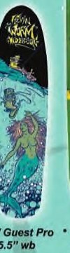 Skater Made The Worm (Black) deck in the Skater Made 2017 Catalog