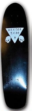 Skater Made SMS Cruizer (Black) deck in the Skater Made 2018 Catalog