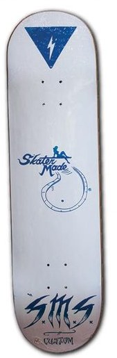 Skater Made Pool Maiden (White) deck in the Skater Made 2018 Catalog